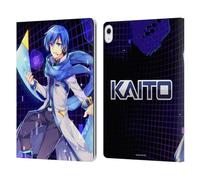 Head Case Designs Officially Licensed Hatsune Miku Kaito Characters Leather Wallet Case Compatible With Apple iPad Air 13 2024/2025