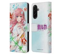 Head Case Designs Officially Licensed Hatsune Miku Megurine Luka Characters Leather Wallet Case Compatible With Samsung Galaxy A36 5G