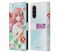 Head Case Designs Officially Licensed Hatsune Miku Megurine Luka Characters Leather Wallet Case Compatible With Samsung Galaxy A56 5G