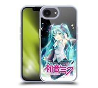 Head Case Designs Officially Licensed Hatsune Miku Night Sky Graphics Gel Case [Military Grade Protection] Compatible With Apple iPhone 16e
