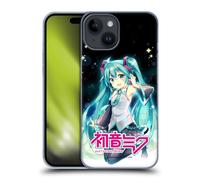 Head Case Designs Officially Licensed Hatsune Miku Night Sky Graphics Hard Back Case Compatible With Apple iPhone 15
