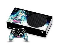 Head Case Designs Officially Licensed Hatsune Miku Night Sky Graphics Vinyl Sticker Gaming Skin Decal Cover Compatible With Xbox Series S Console and Controller Bundle