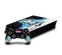 Head Case Designs Officially Licensed Hatsune Miku Night Sky Graphics Vinyl Sticker Gaming Skin Decal Cover Compatible With Sony PlayStation 4 PS4 Pro Console and DualShock 4 Controller