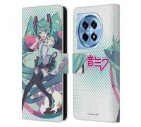 Head Case Designs Officially Licensed Hatsune Miku Pastels Graphics Leather Book Wallet Case Cover Compatible With OnePlus 12R