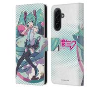 Head Case Designs Officially Licensed Hatsune Miku Pastels Graphics Leather Wallet Case Compatible With Samsung Galaxy A17 4G / 5G