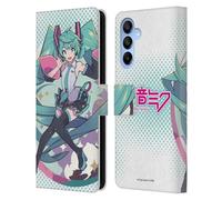Head Case Designs Officially Licensed Hatsune Miku Pastels Graphics Leather Wallet Case Compatible With Samsung Galaxy A16 5G