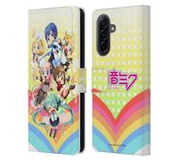 Head Case Designs Officially Licensed Hatsune Miku Rainbow Virtual Singers Leather Wallet Case Compatible With Samsung Galaxy A17 4G / 5G