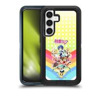 Head Case Designs Officially Licensed Hatsune Miku Rainbow Virtual Singers Ultra-Armoured Shockproof Case [Military Grade Protection] Compatible With Samsung Galaxy S24 5G
