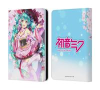 Head Case Designs Officially Licensed Hatsune Miku Sakura Graphics Leather Wallet Case Compatible With Amazon Kindle 11th Gen 6in 2022
