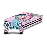 Head Case Designs Officially Licensed Hatsune Miku Sakura Graphics Vinyl Sticker Gaming Skin Decal Cover Compatible With Sony PlayStation 4 PS4 Pro Console and DualShock 4 Controller