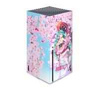 Head Case Designs Officially Licensed Hatsune Miku Sakura Graphics Vinyl Sticker Gaming Skin Decal Cover Compatible With Xbox Series X Console
