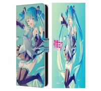 Head Case Designs Officially Licensed Hatsune Miku Sing Graphics Leather Wallet Case Compatible With Samsung Galaxy S25 FE