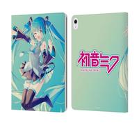 Head Case Designs Officially Licensed Hatsune Miku Sing Graphics Leather Wallet Case Compatible With Apple iPad Air 13 2024/2025