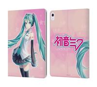Head Case Designs Officially Licensed Hatsune Miku Star Graphics Leather Wallet Case Compatible With Apple iPad Air 13 2024/2025