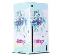 Head Case Designs Officially Licensed Hatsune Miku Stars And Rainbow Graphics Game Console Wrap Case Cover Compatible With Xbox Series X