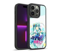 Head Case Designs Officially Licensed Hatsune Miku Stars And Rainbow Graphics Gel Armour Case [Military Grade Protection] Compatible With Apple iPhone 14 Pro