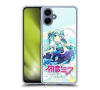 Head Case Designs Officially Licensed Hatsune Miku Stars And Rainbow Graphics Gel Case [Military Grade Protection] Compatible With Samsung Galaxy A06 4G