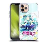Head Case Designs Officially Licensed Hatsune Miku Stars And Rainbow Graphics Gel Case [Military Grade Protection] Compatible With Apple iPhone 11 Pro