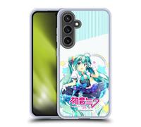 Head Case Designs Officially Licensed Hatsune Miku Stars And Rainbow Graphics Gel Case [Military Grade Protection] Compatible with Samsung Galaxy S24 FE and Compatible with MagSafe
