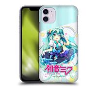 Head Case Designs Officially Licensed Hatsune Miku Stars And Rainbow Graphics Hard Back Case Compatible With Apple iPhone 11