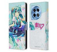Head Case Designs Officially Licensed Hatsune Miku Stars And Rainbow Graphics Leather Book Wallet Case Cover Compatible With OnePlus 12R