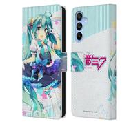 Head Case Designs Officially Licensed Hatsune Miku Stars And Rainbow Graphics Leather Wallet Case Compatible With Samsung Galaxy A16 5G