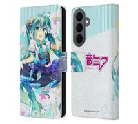 Head Case Designs Officially Licensed Hatsune Miku Stars And Rainbow Graphics Leather Wallet Case Compatible With Samsung Galaxy S26 Plus