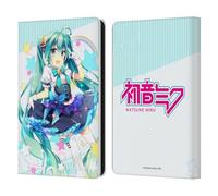 Head Case Designs Officially Licensed Hatsune Miku Stars And Rainbow Graphics Leather Wallet Case Compatible With Amazon Kindle Paperwhite 6