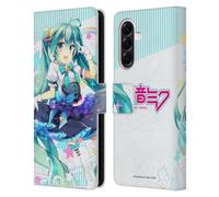 Head Case Designs Officially Licensed Hatsune Miku Stars And Rainbow Graphics Leather Wallet Case Compatible With Samsung Galaxy A56 5G