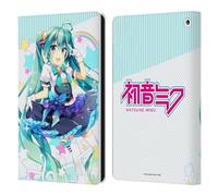 Head Case Designs Officially Licensed Hatsune Miku Stars And Rainbow Graphics Leather Wallet Case Compatible With Fire HD 8/Fire HD 8 Plus 2020