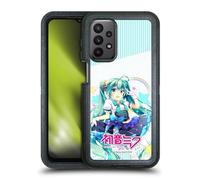 Head Case Designs Officially Licensed Hatsune Miku Stars And Rainbow Graphics Ultra-Armoured Shockproof Case [Military Grade Protection] Compatible With Samsung Galaxy A23 / 5G (2022)