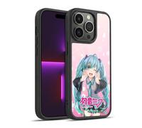 Head Case Designs Officially Licensed Hatsune Miku Wink Graphics Gel Armour Case [Military Grade Protection] Compatible With Apple iPhone 14 Pro
