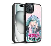 Head Case Designs Officially Licensed Hatsune Miku Wink Graphics Gel Armour Case [Military Grade Protection] Compatible With Apple iPhone 15