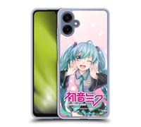 Head Case Designs Officially Licensed Hatsune Miku Wink Graphics Gel Case [Military Grade Protection] Compatible With Samsung Galaxy A06 4G