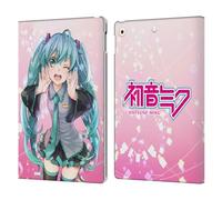 Head Case Designs Officially Licensed Hatsune Miku Wink Graphics Leather Wallet Case Compatible With Apple iPad 10.2 2019/2020/2021