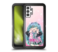 Head Case Designs Officially Licensed Hatsune Miku Wink Graphics Ultra-Armoured Shockproof Case [Military Grade Protection] Compatible With Samsung Galaxy A13 (2022)