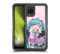 Head Case Designs Officially Licensed Hatsune Miku Wink Graphics Ultra-Armoured Shockproof Case [Military Grade Protection] Compatible With Samsung Galaxy A12 (2020)