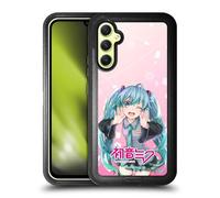Head Case Designs Officially Licensed Hatsune Miku Wink Graphics Ultra-Armoured Shockproof Case [Military Grade Protection] Compatible With Samsung Galaxy A34 5G