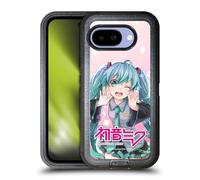 Head Case Designs Officially Licensed Hatsune Miku Wink Graphics Ultra-Armoured Shockproof Case [Military Grade Protection] Compatible With Google Pixel 9A
