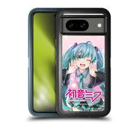 Head Case Designs Officially Licensed Hatsune Miku Wink Graphics Ultra-Armoured Shockproof Case [Military Grade Protection] Compatible With Google Pixel 8