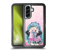 Head Case Designs Officially Licensed Hatsune Miku Wink Graphics Ultra-Armoured Shockproof Case [Military Grade Protection] Compatible With Samsung Galaxy A56 5G
