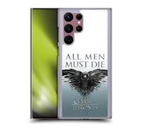 Head Case Designs Officially Licensed HBO Game of Thrones All Men Key Art Hard Back Case Compatible With Samsung Galaxy S22 Ultra 5G