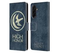 Head Case Designs Officially Licensed HBO Game of Thrones Arryn Dark Distressed Look Sigils Leather Wallet Case Compatible With Samsung Galaxy A36 5G