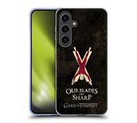 Head Case Designs Officially Licensed HBO Game of Thrones Bolton Dark Distressed Look Sigils Gel Case [Military Grade Protection] Compatible With Samsung Galaxy S24+ 5G