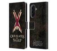 Head Case Designs Officially Licensed HBO Game of Thrones Bolton Dark Distressed Look Sigils Leather Wallet Case Compatible With Samsung Galaxy A17 4G / 5G