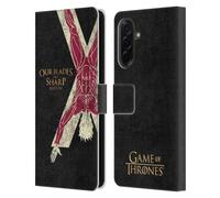 Head Case Designs Officially Licensed HBO Game of Thrones Bolton House Mottos Leather Wallet Case Compatible With Samsung Galaxy A36 5G