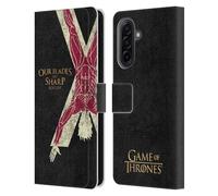 Head Case Designs Officially Licensed HBO Game of Thrones Bolton House Mottos Leather Wallet Case Compatible With Samsung Galaxy A17 4G / 5G