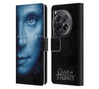 Head Case Designs Officially Licensed HBO Game of Thrones Brienne Winter Is Here Leather Book Wallet Case Cover Compatible With OnePlus 12