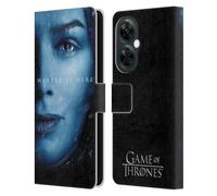 Head Case Designs Officially Licensed HBO Game of Thrones Cersei Lannister Winter Is Here Leather Book Wallet Case Cover Compatible With OnePlus Nord N30