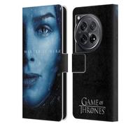 Head Case Designs Officially Licensed HBO Game of Thrones Cersei Lannister Winter Is Here Leather Book Wallet Case Cover Compatible With OnePlus 12